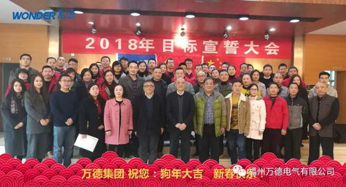 牢记使命 砥砺前行 万德集团2018年运营目标宣誓大会火热召开